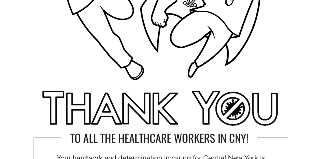 Year of the Nurse coloring page. Click to download pdf for printing.