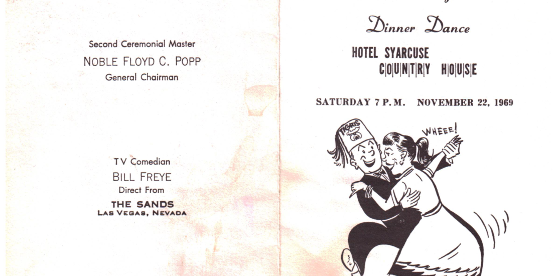 Fall Ceremonial Program Book Page 1