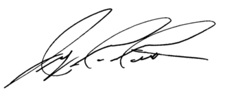 Jerry Gantt Signature
