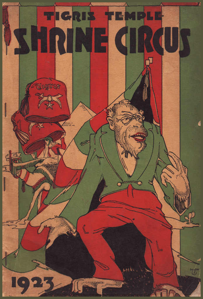 Program Book Tigris Shrine Circus 1923