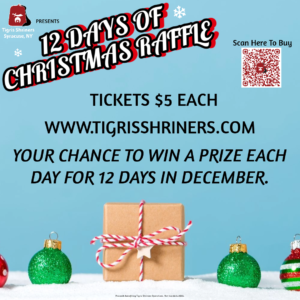 12 Days of Christmas Raffle 2023